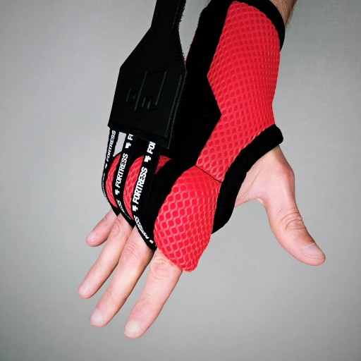 Быстрые бинты для бокса Fortress Boxing T.1 - красные